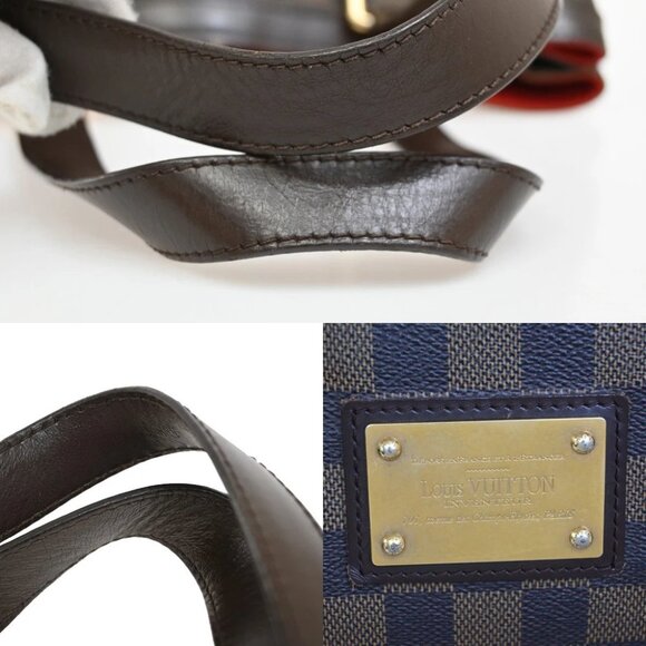 LOUIS VUITTON Hampstead PM Shoulder Bag Damier Ebene Leather BN N51205 10EF275 - Picture 7 of 16